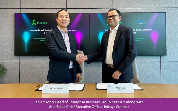 Infosys Compaz Strengthens Collaboration with StarHub for Next-generation Technology Solutions