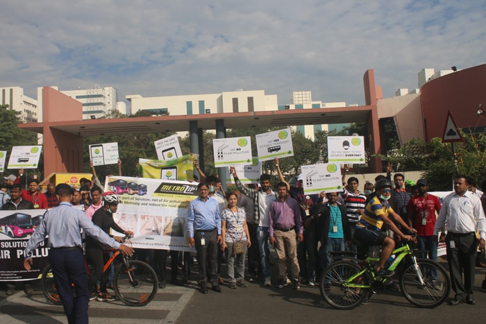 Infosys Pune Development Center Organizes Anti-Pollution March