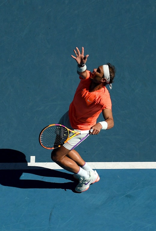 Rafa Nadal in court