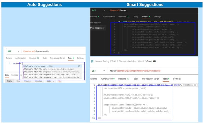 Figure 7: Smart Suggestions