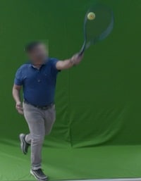 Figure 4. Ball Hit Pose